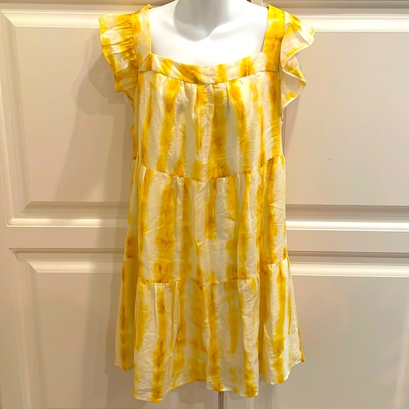 Marie Oliver NEW Sailor Dress in lemon Dye Sz xl - Picture 2 of 6